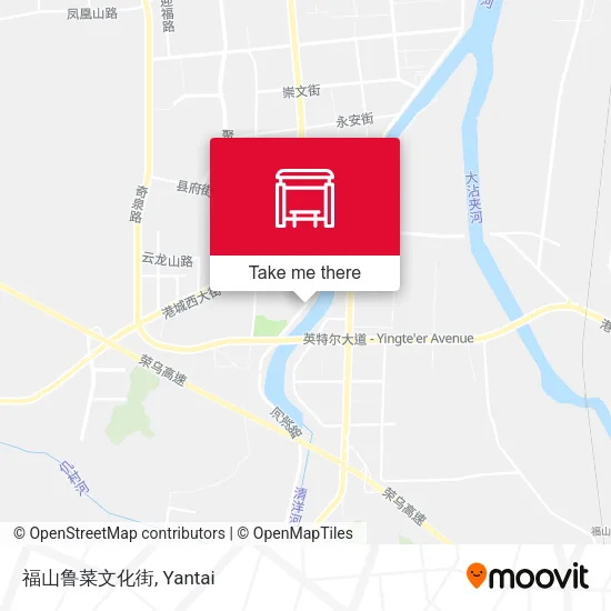 福山鲁菜文化街 map