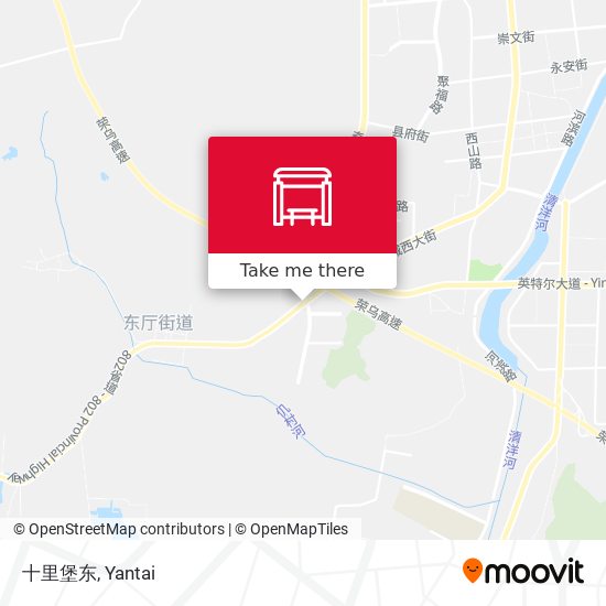 十里堡东 map
