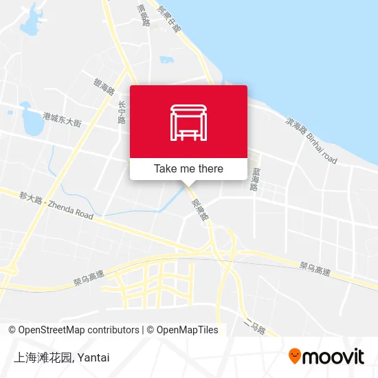 上海滩花园 map