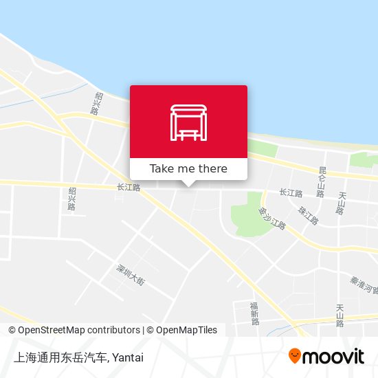 上海通用东岳汽车 map