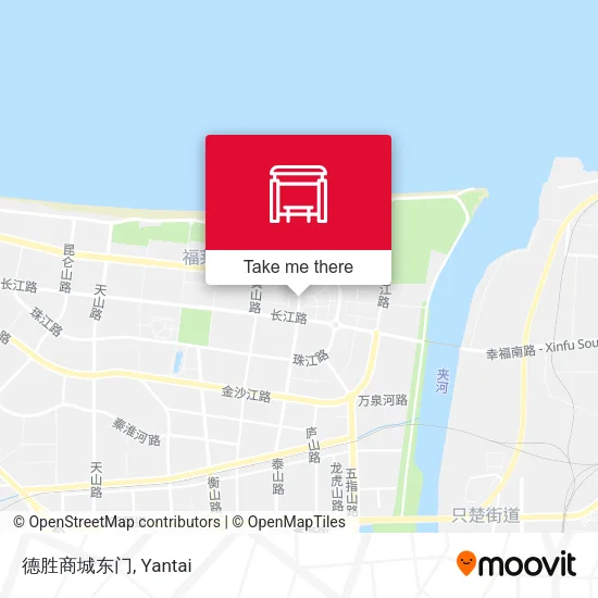 德胜商城东门 map