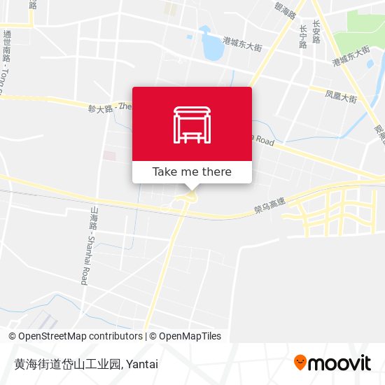 黄海街道岱山工业园 map