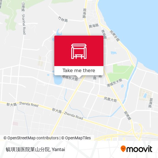 毓璜顶医院莱山分院 map