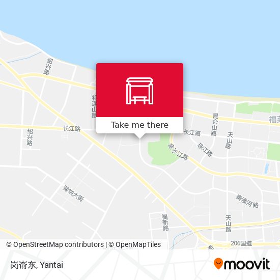 岗嵛东 map