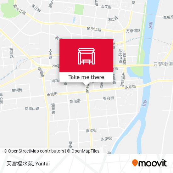 天宫福水苑 map