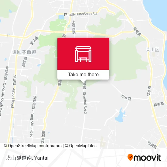 塔山隧道南 map
