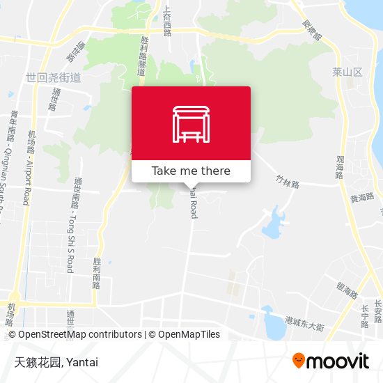 天籁花园 map