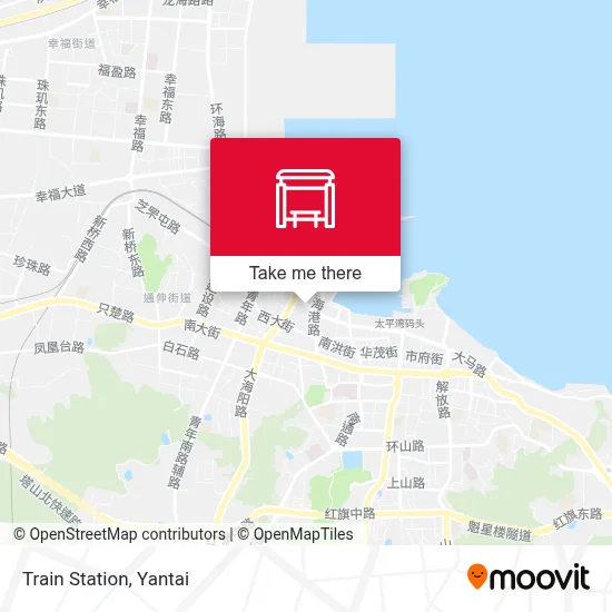 Train Station map