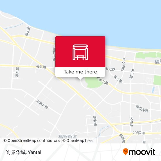 嵛景华城 map