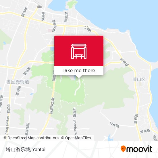 塔山游乐城 map