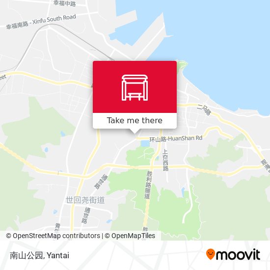 南山公园 map