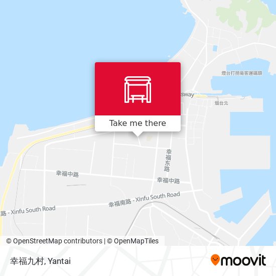 幸福九村 map