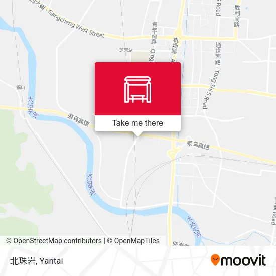 北珠岩 map