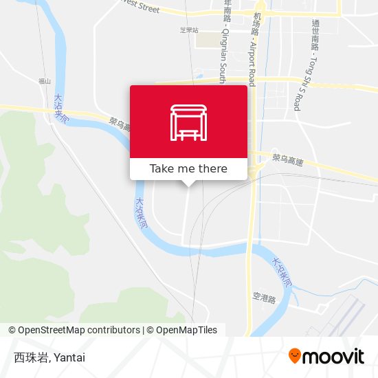 西珠岩 map