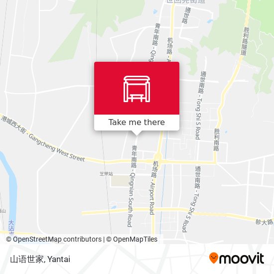 山语世家 map