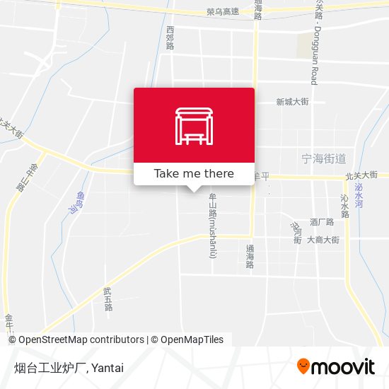 烟台工业炉厂 map