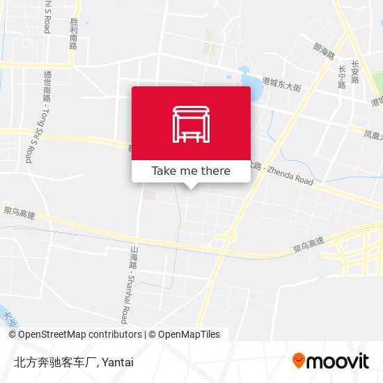 北方奔驰客车厂 map