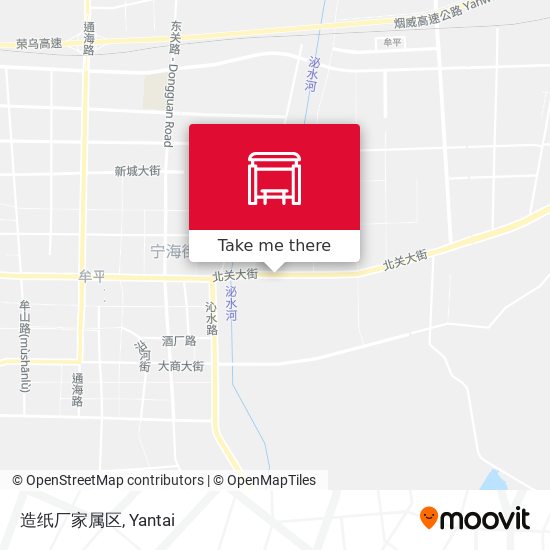 造纸厂家属区 map