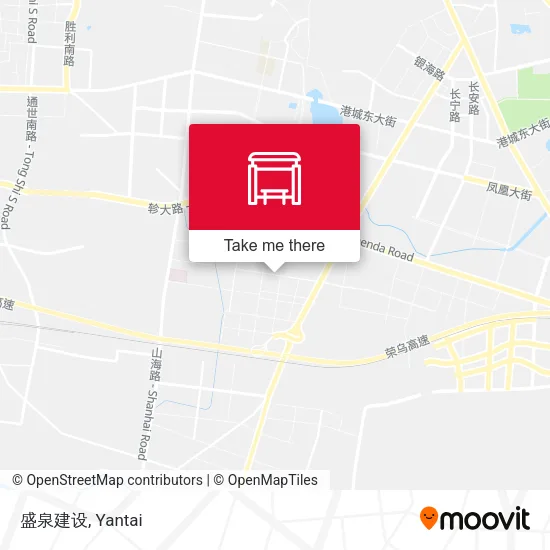 盛泉建设 map