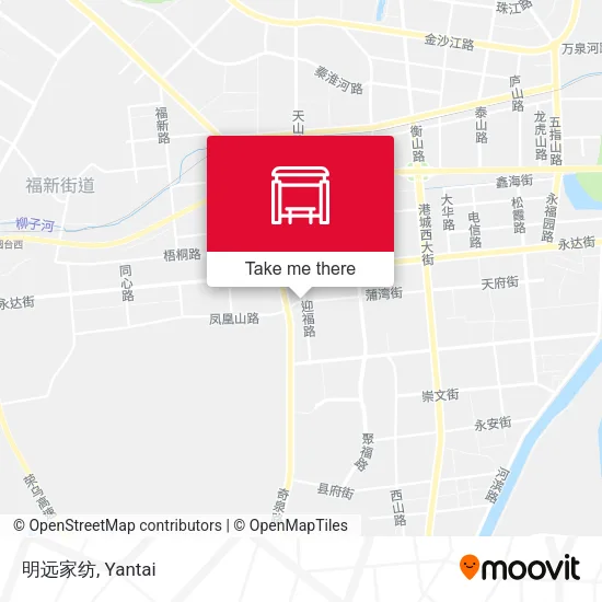 明远家纺 map