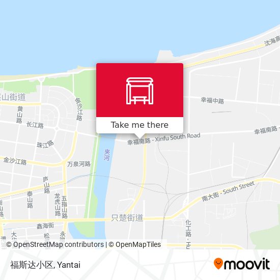 福斯达小区 map