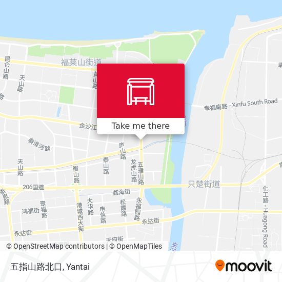 五指山路北口 map