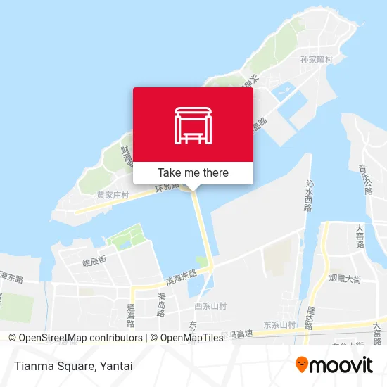 Tianma Square map