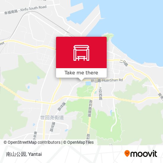 南山公园 map