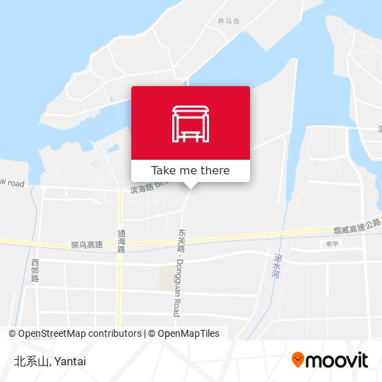 北系山 map
