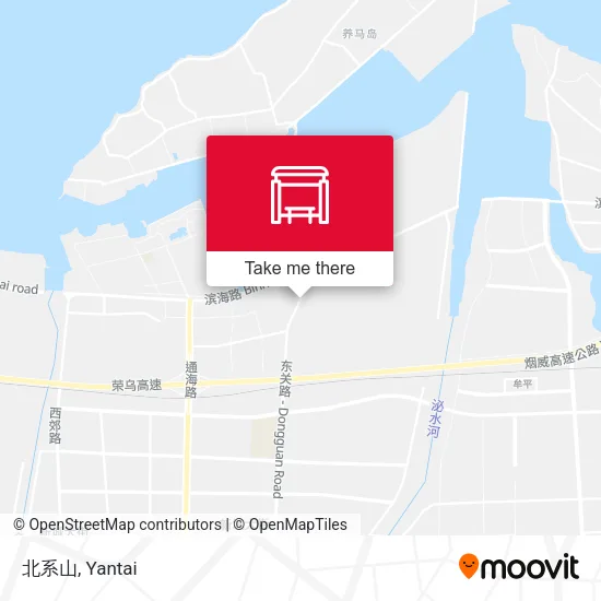 北系山 map