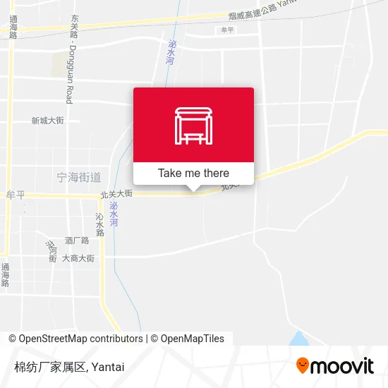 棉纺厂家属区 map
