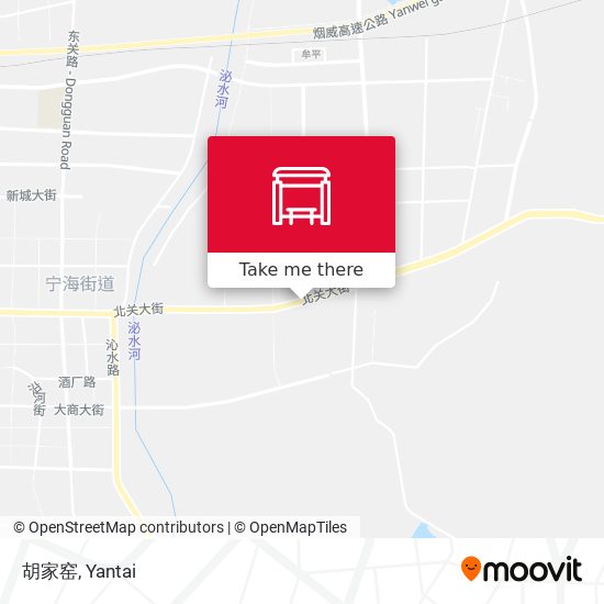胡家窑 map