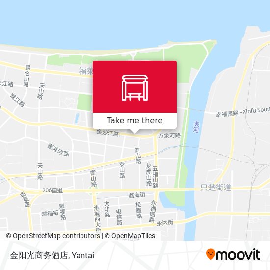 金阳光商务酒店 map