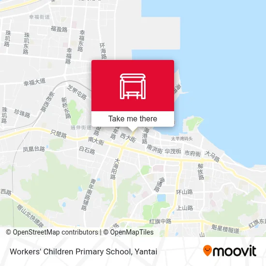 Workers' Children Primary School map