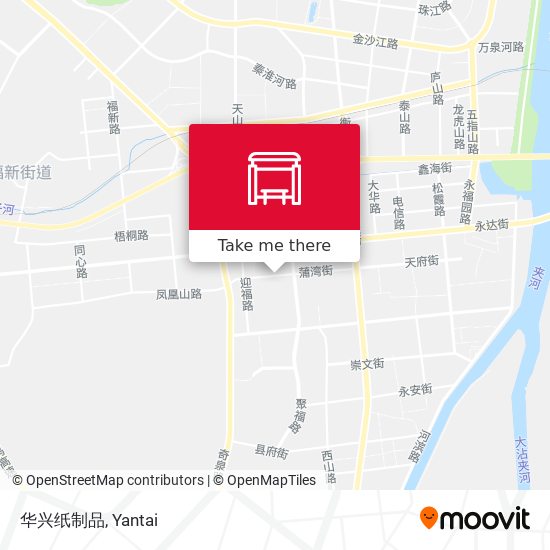 华兴纸制品 map