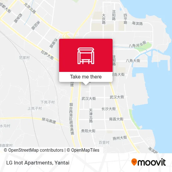LG Inot Apartments map