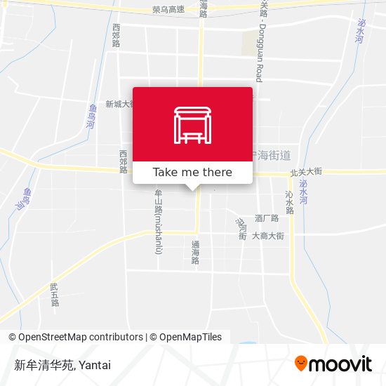 新牟清华苑 map