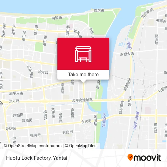 Huofu Lock Factory map