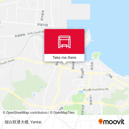 烟台联通大楼 map