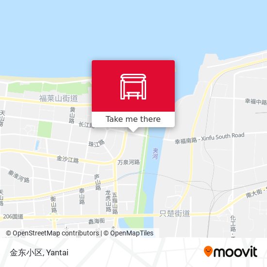 金东小区 map