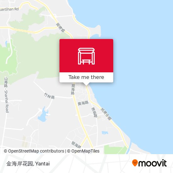 金海岸花园 map