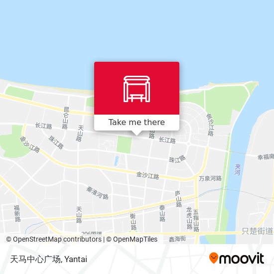 天马中心广场 map
