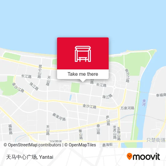 天马中心广场 map