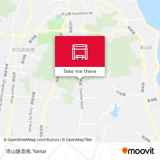 塔山隧道南 map