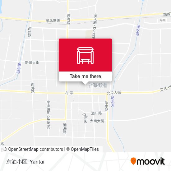 东油小区 map