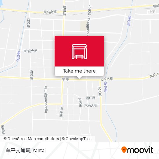 牟平交通局 map