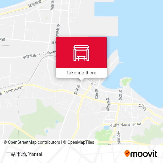 三站市场 map