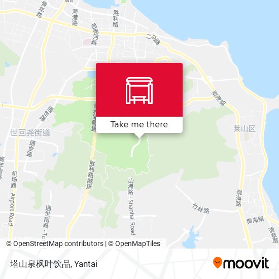 塔山泉枫叶饮品 map