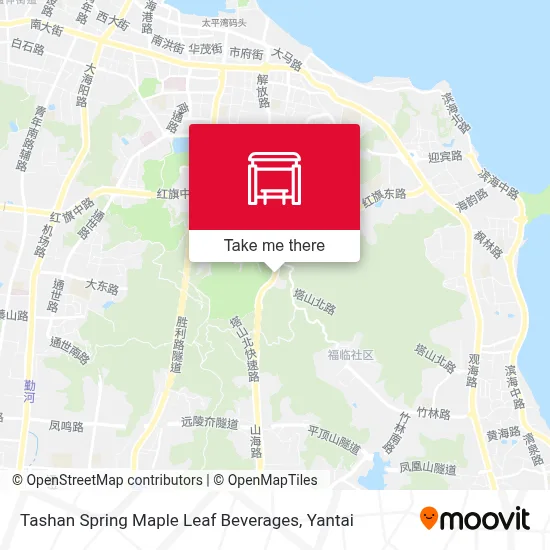 Tashan Spring Maple Leaf Beverages map