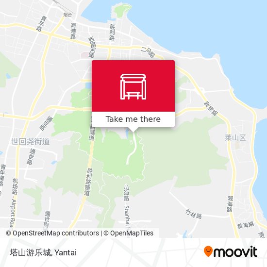 塔山游乐城 map